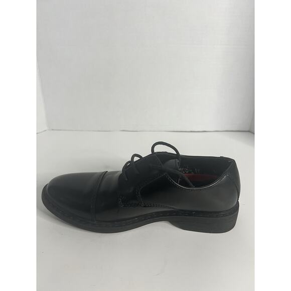 Bruno Marc Boys Shoes Sz 2 Casual Dress Black Oxford SBOX211K - Picture 8 of 12